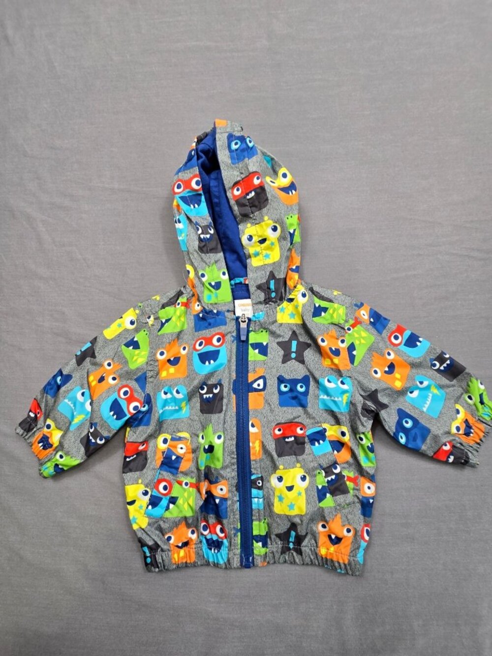Gymboree 6-12 Months Lil Monster Baby Hoodie Jacket Lightweight